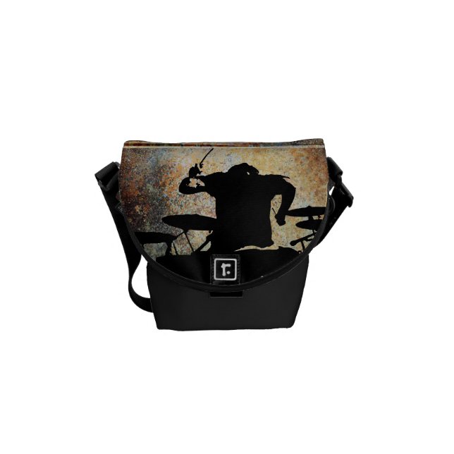 Handelsresandekortkortet hänger lös, tar messenger bag (Framsidan)