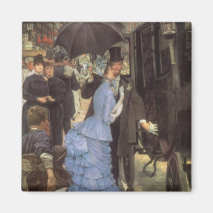 Handelsresanden (aka brudtärna) vid James Tissot Magnet