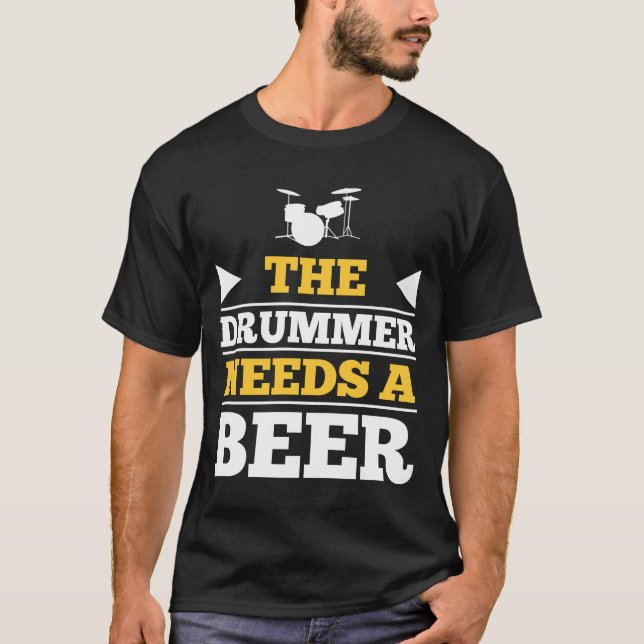 Handelsresanden behöver en öl tee shirt (Framsida)