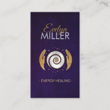 Händer - Affärskort för energibehandling