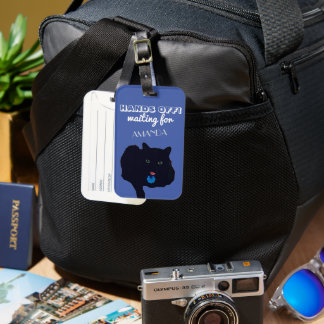 Händer av! Akrylvätsketagg Bagagebricka