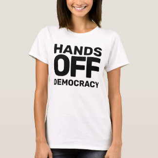 Händer av civila Höger mot trumpprotester T Shirt