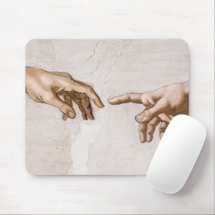 Händer av Gud Far och Adam av Michelangelo Musmatta