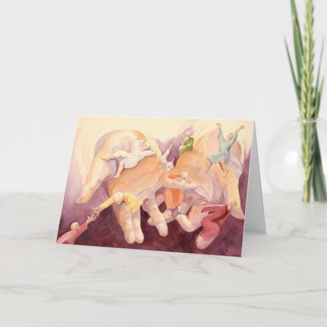 Händer av guden kort (Framsida)