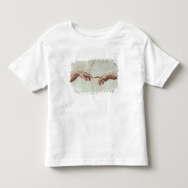 Händer av guden och Adam T-shirt (Framsida)