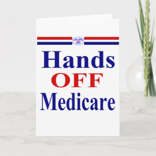 Händer av Medicare Kort