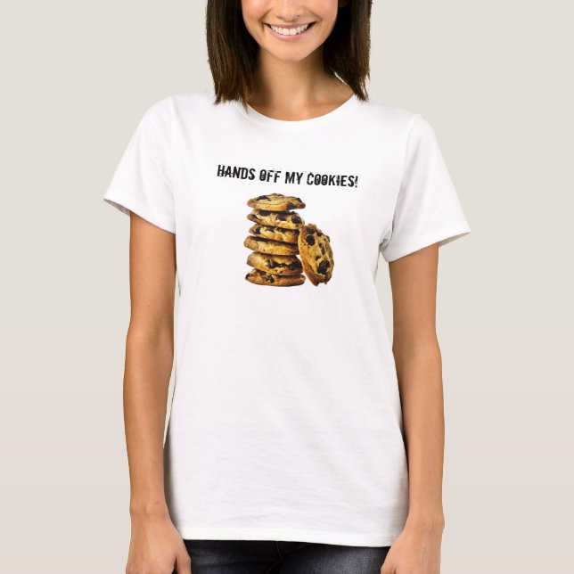 Händer av min kakor tee shirt (Framsida)