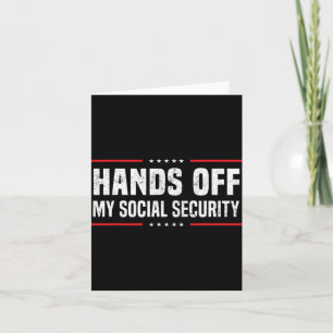Händer av min Social-säkerhet Kort