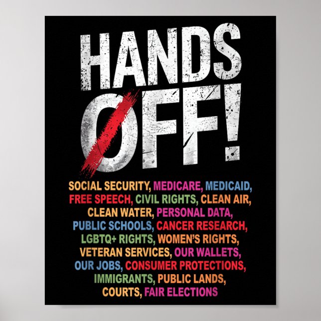 Händer av min Social-säkerhetstävling 2025 Poster (Framsidan)