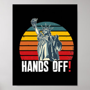 Händer av motståndsdemokrati och Spara av demokrat Poster