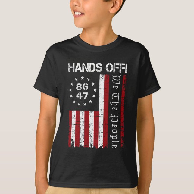 Händer av Protest 86 47 8647 Protest Spara Democra T Shirt (Framsida)