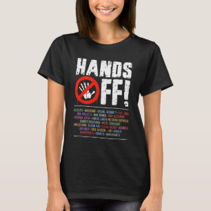 Händer av Protest Social Security and Medicare Pro T Shirt