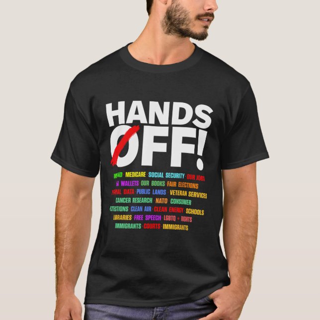 Händer av protesten T-shirt.png T Shirt (Framsida)