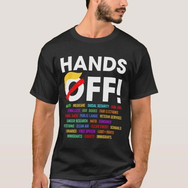 Händer av protesterna lördag april 5 Manar Kvinnor T Shirt (Framsida)