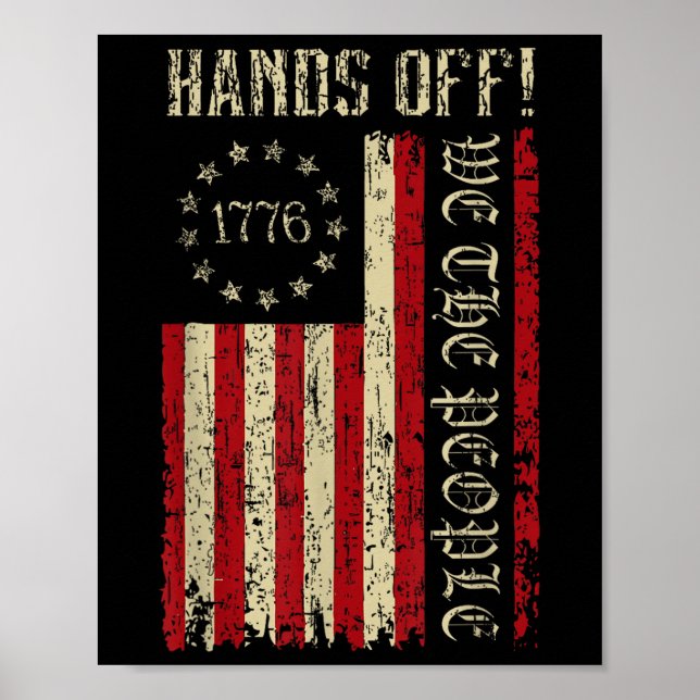 Händer av Social-protester mot kvarstående Spara D Poster (Framsidan)