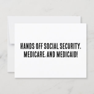 Händer av Social, säkerhet, medicin och medicin! Vykort