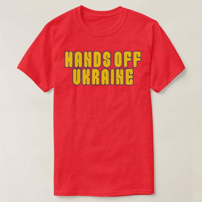 Händer av Ukraina T Shirt (Design framsida)