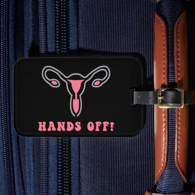Händer av Uterus ProChoice Bagagebricka (Framsida Insitu 4)
