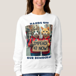 Händer av vår demokratiska politik t shirt