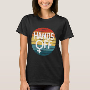 Händer av Womens Pro - välj Feministisk Retro-Vint T Shirt