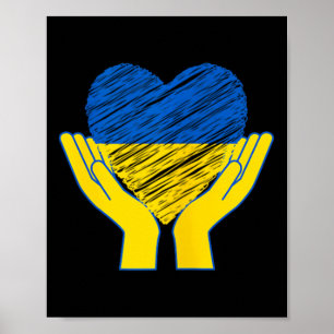 Händer bort från Ukraina i ukrainsk protest mot Pu Poster