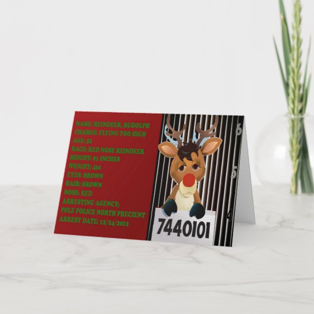 "Händer det i det bäst av familjer! "Humoristiskt Helgkort (Framsida)