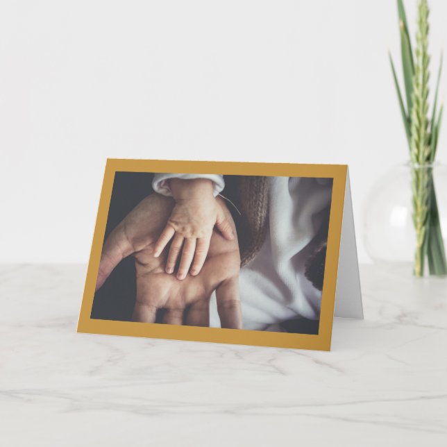 Händer Fars dag Kort (Framsida)