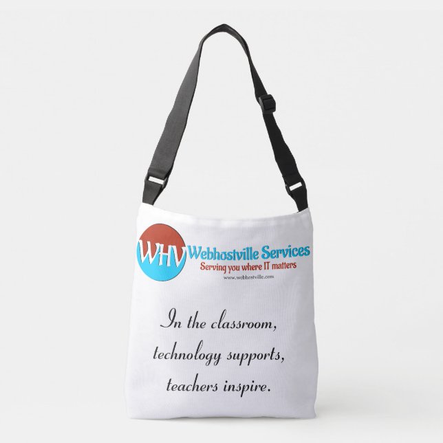 Händer-fritt Stil med ett meddelande: Kroppssäck Axelväska (Framsida)