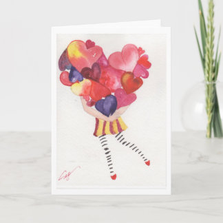 HÄNDER FULLT i KÄRLEK Helgkort