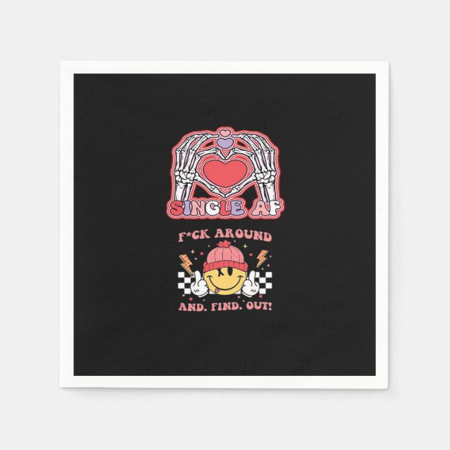 Händer Halloween Funny - Grabby Ghoul Pappersservett (Framsidan)