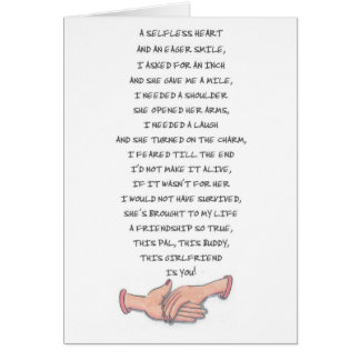 HÄNDER HÄLSNINGSKORT