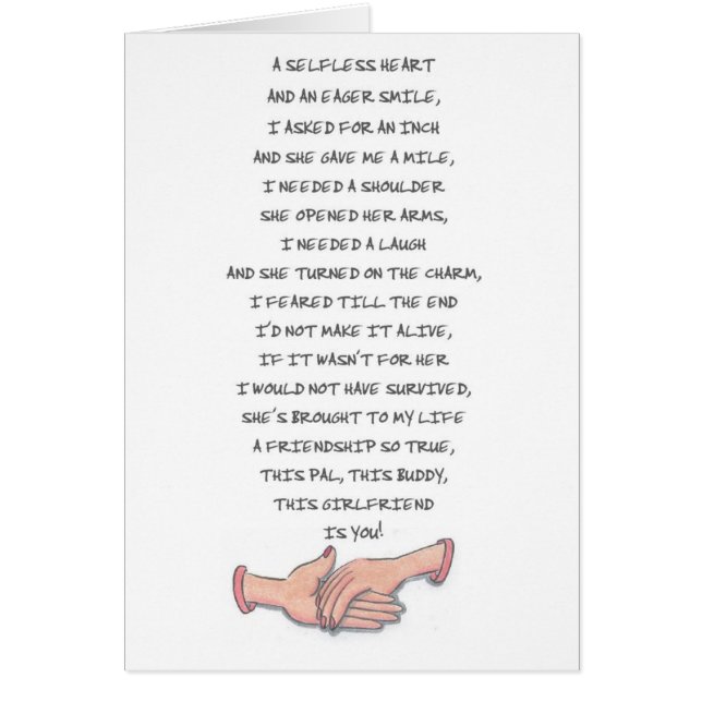 HÄNDER HÄLSNINGSKORT (Framsidan)