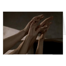 Händer Hälsningskort