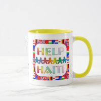 Händer Hjälper Haiti Mugg