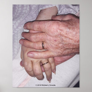 HÄNDER I KÄRLEK POSTER