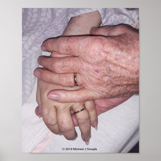 HÄNDER I KÄRLEK POSTER (Framsidan)