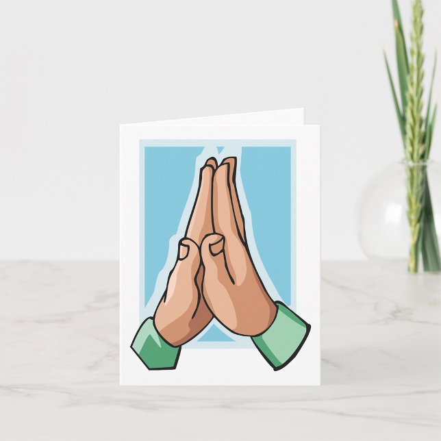 Händer i Prayer Kort (Skapare uppladdad)