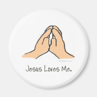 Händer i Prayer Magnet