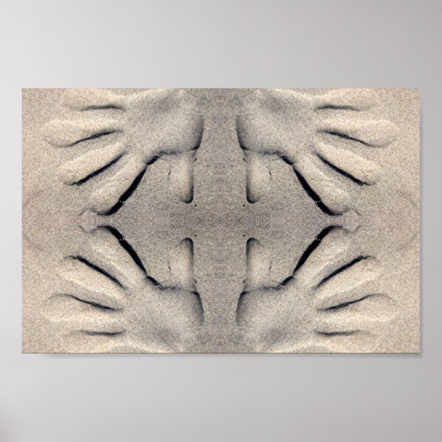 Händer i Sands Poster (Framsidan)