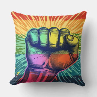 händer klenad kudde