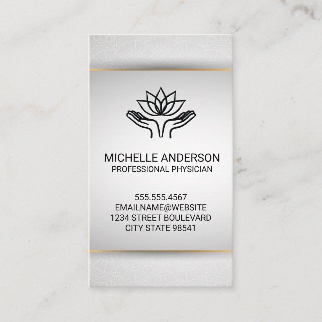 Händer | Lotus Visitkort (Framsida)