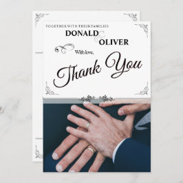 Händer med ett Gay Bröllop par med Ringar