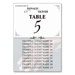 Händer med ett Gay Bröllop par med Ringar Bordsnummer