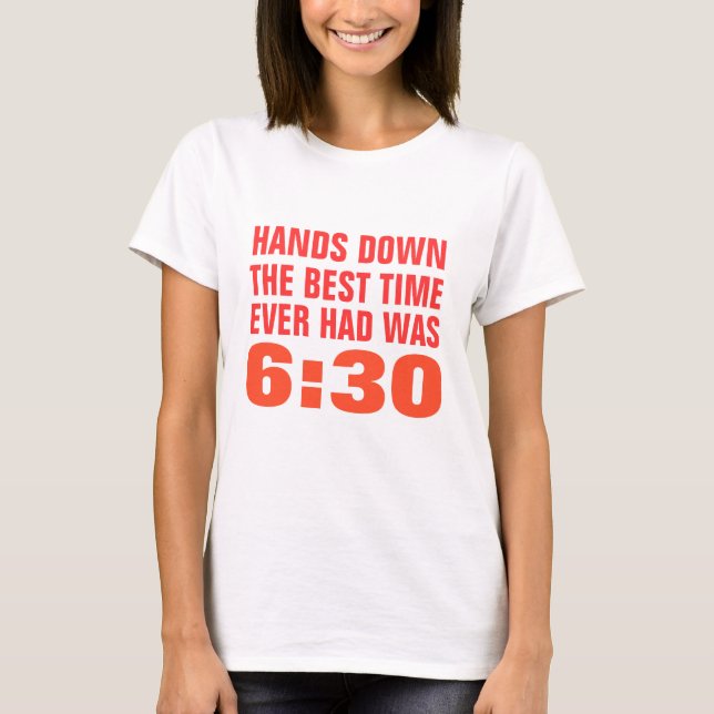 Händer ner till bästa t shirt (Framsida)