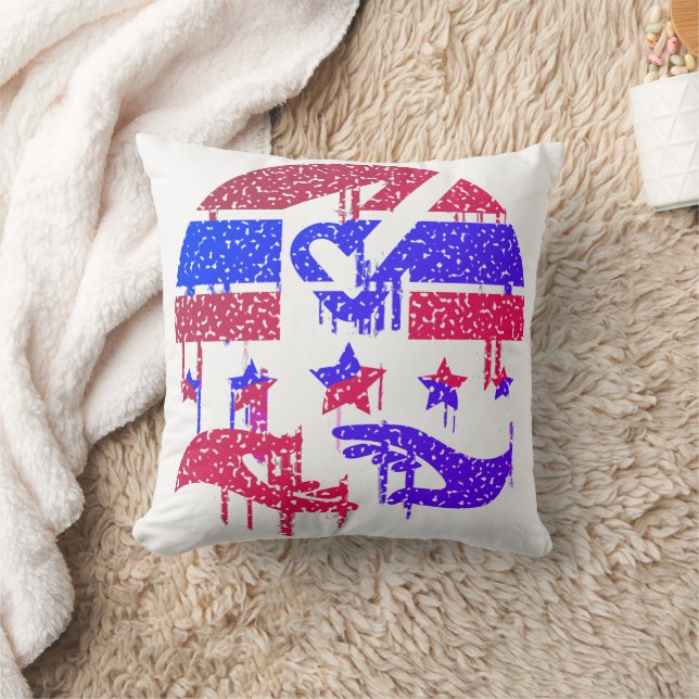 Händer of Unity Kudde (Filt)