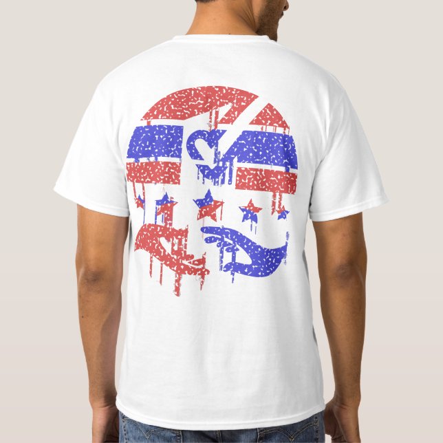 Händer of Unity T Shirt (Baksida)