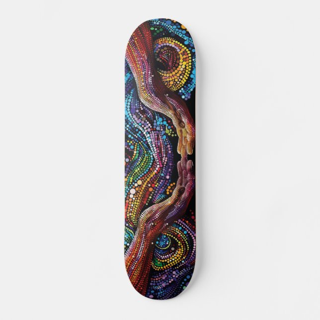 Händer/Ögon - Ooriginal Stil - Skateboard Deck (Framsida)