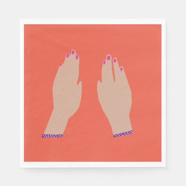 Händer Pappersservett (Framsidan)