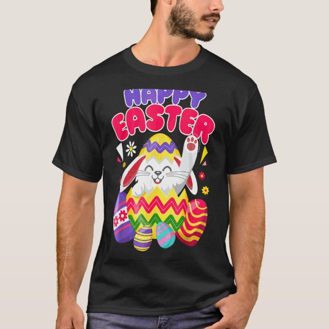 Händer Påskhare Påskägg För manar kvinnor T Shirt (Framsida)