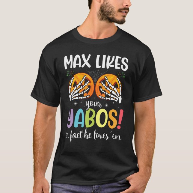 Händer Pumpkins snubbar max. liknar dina yabos i s T Shirt (Framsida)